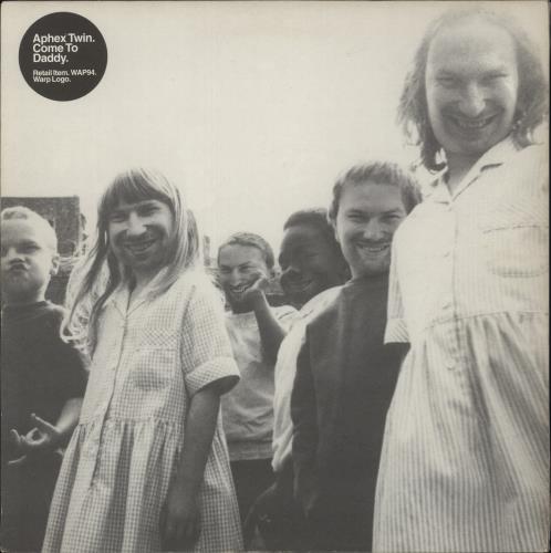 Aphex Twin Come To Daddy - 1st - Title Sticker - EX 12" vinyl single (12 inch record / Maxi-single) UK APH12CO887436