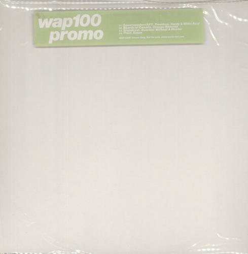 Aphex Twin Freeman, Hardy And Willis Acid - Wap100 - Clear Vinyl 12" vinyl single (12 inch record / Maxi-single) UK APH12FR877870