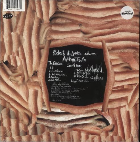 Aphex Twin Richard D. James Album - Bio-Vinyl - Sealed vinyl LP album (LP record) UK APHLPRI875567