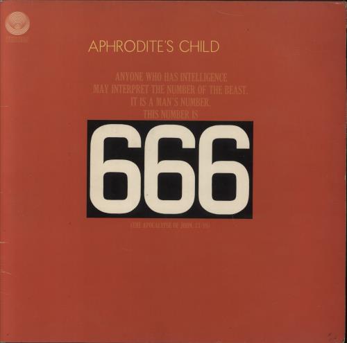 Aphrodite's Child 666 - 1st - VG 2-LP vinyl record set (Double LP Album) UK APR2LST863428