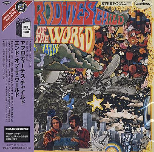 Aphrodite's Child End Of The World / Rain & Tears CD album (CDLP) Japanese APRCDEN368080