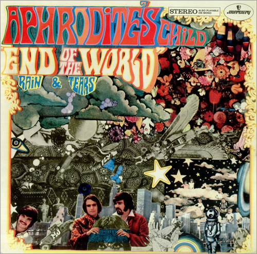 Aphrodite's Child End Of The World vinyl LP album (LP record) UK APRLPEN443496