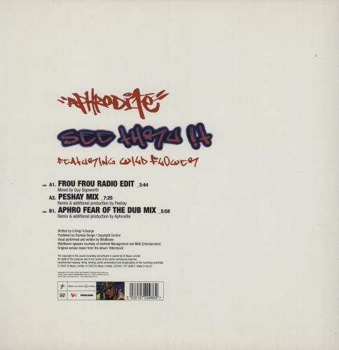 Aphrodite See Thru It 12" vinyl single (12 inch record / Maxi-single) UK A7612SE751140