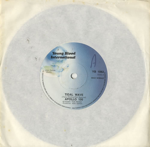 Apollo 100 Tidal Wave 7" vinyl single (7 inch record / 45) UK 10A07TI483802