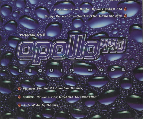 Apollo 440 Liquid Cool CD single (CD5 / 5") UK A44C5LI277185