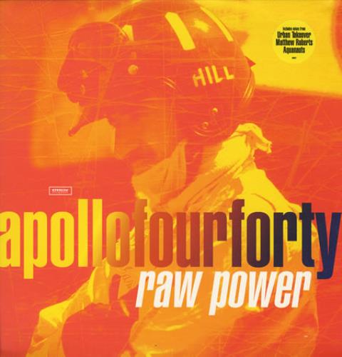 Apollo 440 Raw Power 12" vinyl single (12 inch record / Maxi-single) UK A4412RA160395