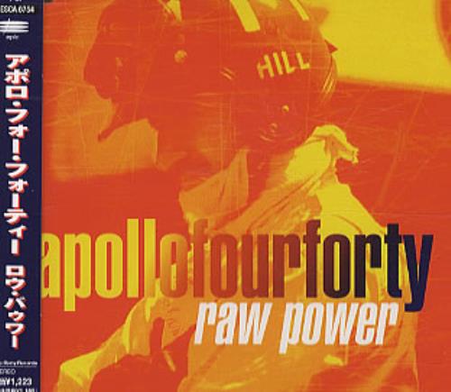 Apollo 440 Raw Power CD single (CD5 / 5") Japanese A44C5RA186255