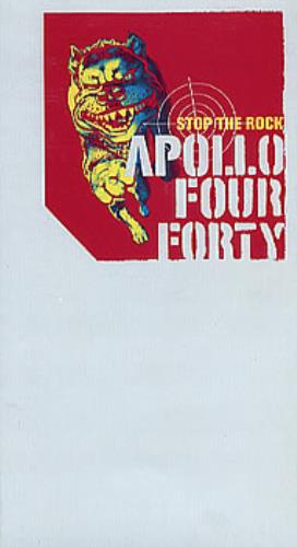 Apollo 440 Stop The Rock video (VHS or PAL or NTSC) UK A44VIST141274