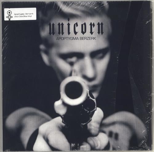 Apoptygma Berzerk Unicorn - Clear/Blue 2-LP vinyl record set (Double LP Album) Canadian ZPX2LUN716170