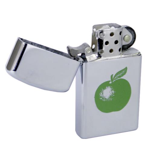 Apple Label Slimline Zippo Lighter memorabilia UK APEMMSL528174
