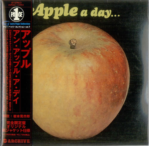 Apple An Apple A Day... CD album (CDLP) Japanese APLCDAN513180