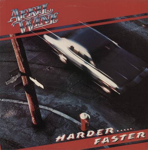 April Wine Harder.....Faster vinyl LP album (LP record) UK APWLPHA877814