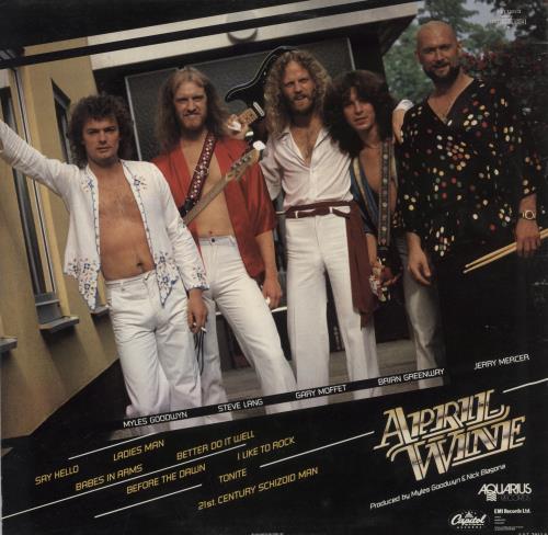 April Wine Harder.....Faster vinyl LP album (LP record) UK APWLPHA877814