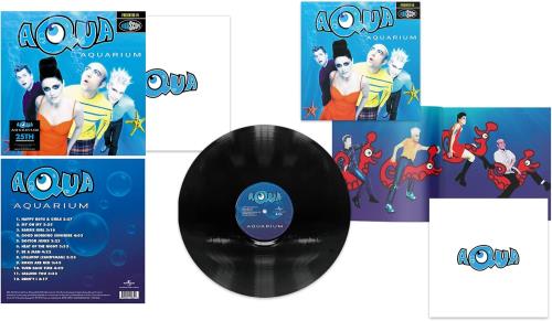 Aqua Aquarium - 25th Anniversary Black Vinyl - Sealed vinyl LP album (LP record) UK AQULPAQ867350
