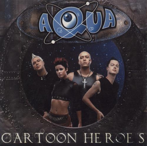 Aqua Cartoon Heroes CD single (CD5 / 5") Mexican AQUC5CA153241