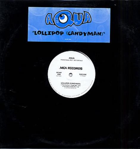 Aqua Lollipop 12" vinyl single (12 inch record / Maxi-single) US AQU12LO101750