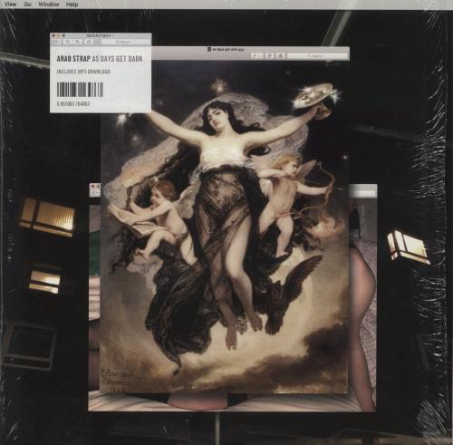 Arab Strap As Days Get Dark - Hype Stickered Shrink vinyl LP album (LP record) UK ABSLPAS865381