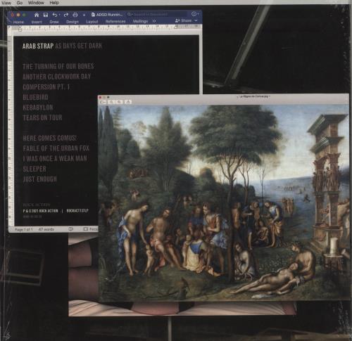 Arab Strap As Days Get Dark - Hype Stickered Shrink vinyl LP album (LP record) UK ABSLPAS865381