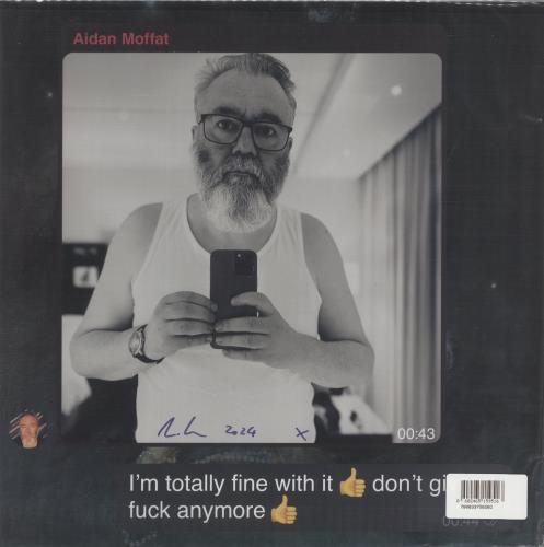 Arab Strap I'm Totally Fine With It, Don't Give A Fuck Anymore - Yellow Vinyl - Autographed Print - Sealed vinyl LP album (LP record) UK ABSLPIM875028