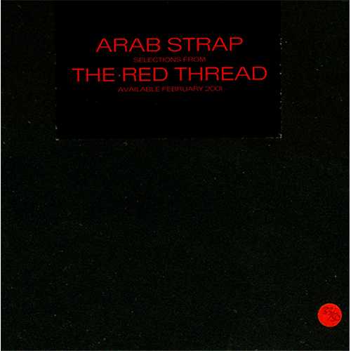 Arab Strap Selections From The Red Thread CD single (CD5 / 5") UK ABSC5SE173346