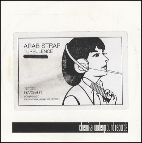 Arab Strap Turbulence - sleeve Ex CD single (CD5 / 5") UK ABSC5TU253187