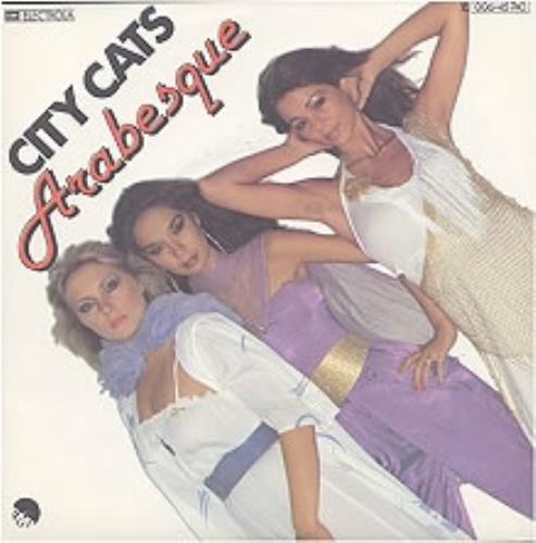Arabesque City Cats 7" vinyl single (7 inch record / 45) German ARB07CI184206