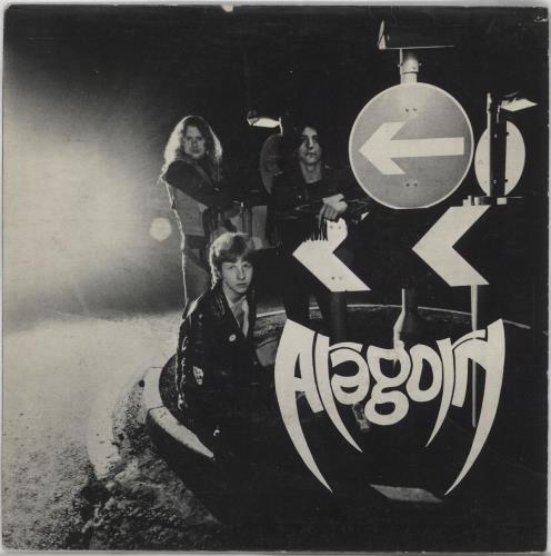 Aragorn Black Ice 7" vinyl single (7 inch record / 45) UK ARA07BL08836