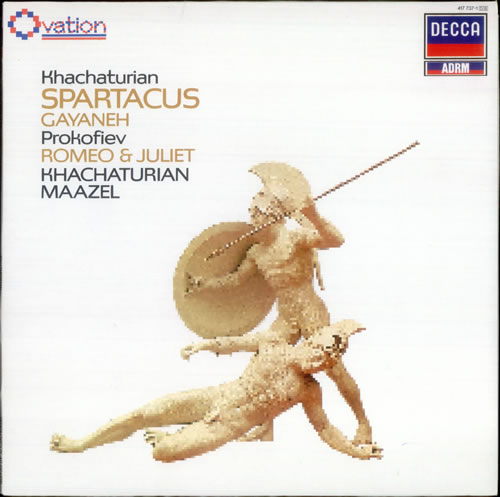 Aram Khachaturian Spartacus & Gayaneh / Romeo & Juliet vinyl LP album (LP record) UK KF6LPSP538037