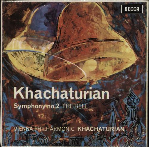 Aram Khachaturian Symphony No. 2 vinyl LP album (LP record) UK KF6LPSY765190