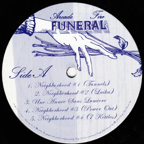 Arcade Fire Funeral - 1st + Booklet vinyl LP album (LP record) UK ACFLPFU317065