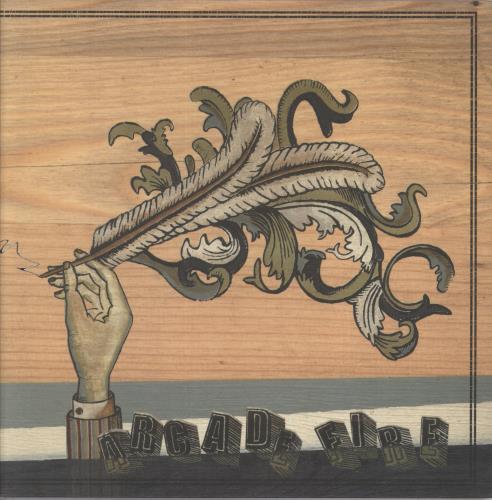 Arcade Fire Funeral - 1st vinyl LP album (LP record) UK ACFLPFU834995