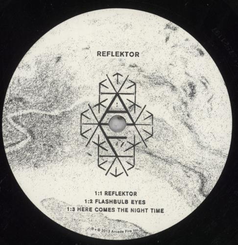 Arcade Fire Reflektor - 180gm Vinyl 2-LP vinyl record set (Double LP Album) UK ACF2LRE608240