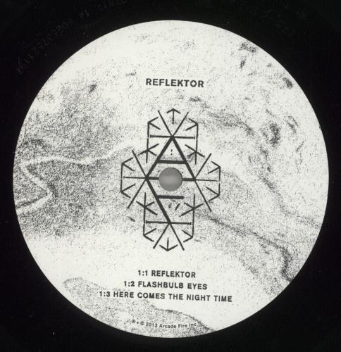 Arcade Fire Reflektor - 180gm Vinyl 2-LP vinyl record set (Double LP Album) UK ACF2LRE835860