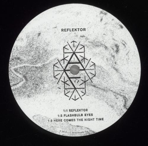 Arcade Fire Reflektor - 2018 - 180gm 2-LP vinyl record set (Double LP Album) UK ACF2LRE881203