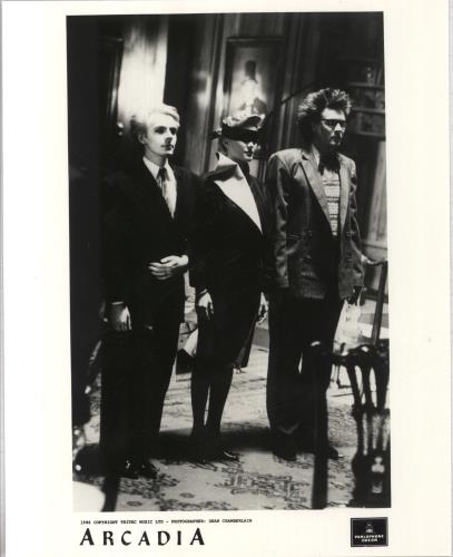 Arcadia Election Day - Cryptic Cut - Factory Sample + Photo 12" vinyl single (12 inch record / Maxi-single) UK ARC12EL833465