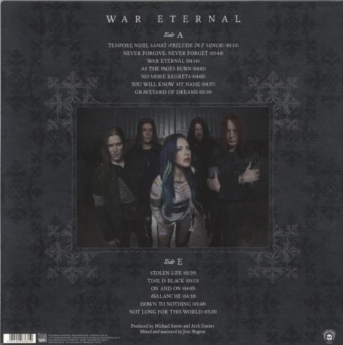 Arch Enemy War Eternal vinyl LP album (LP record) UK A1CLPWA849590
