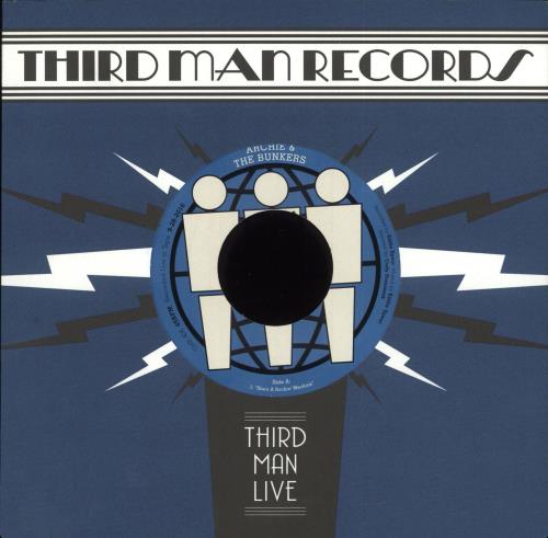 Archie & The Bunkers She's A Rockin' Machine 7" vinyl single (7 inch record / 45) US ZR807SH716495