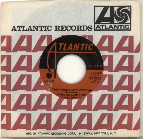 Archie Bell & The Drells 'There's Gonna Be A' Showdown 7" vinyl single (7 inch record / 45) US AB&07TH702247