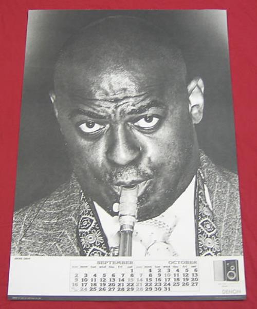 Archie Shepp Denon Calendar Poster poster Japanese AS0PODE359762