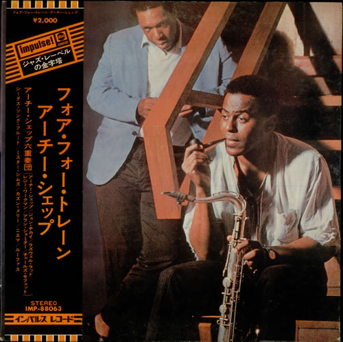 Archie Shepp Four For Trane vinyl LP album (LP record) Japanese AS0LPFO549182