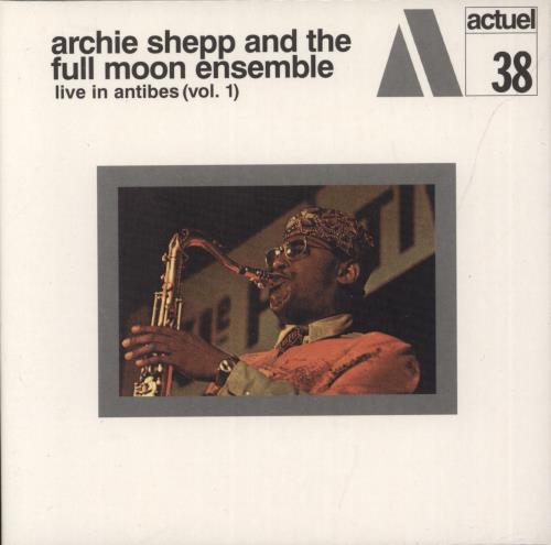 Archie Shepp Live In Antibes 2-disc CD/DVD set UK AS02DLI891021