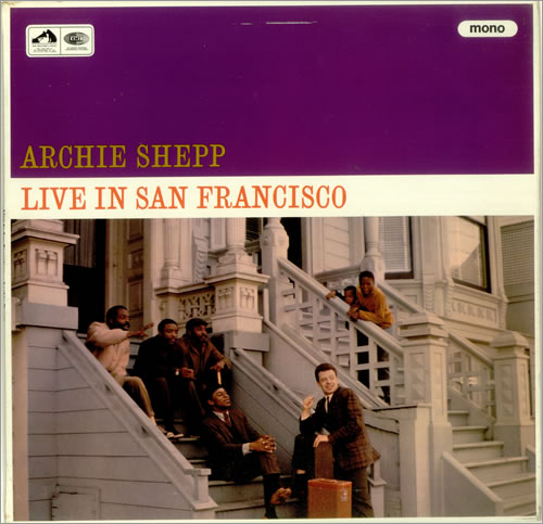 Archie Shepp Live In San Francisco vinyl LP album (LP record) UK AS0LPLI449843