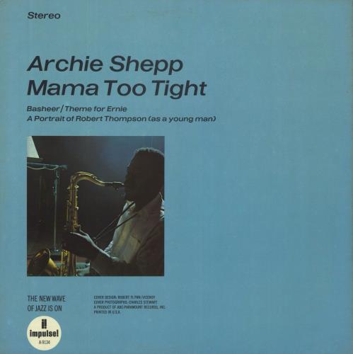 Archie Shepp Mama Too Tight vinyl LP album (LP record) French AS0LPMA812810