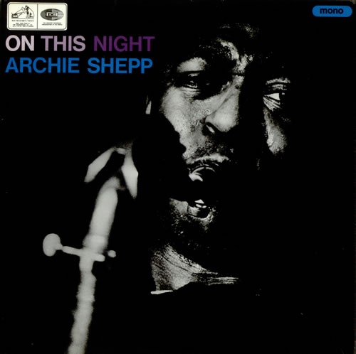 Archie Shepp On This Night vinyl LP album (LP record) UK AS0LPON532606
