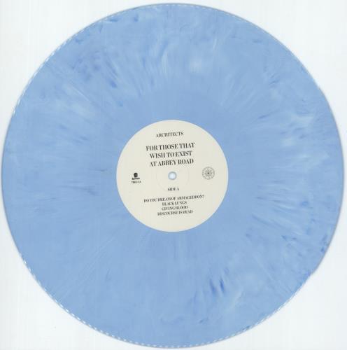 Architects For Those That Wish To Exist At Abbey Road - Blue Vinyl 2-LP vinyl record set (Double LP Album) UK 07C2LFO879486