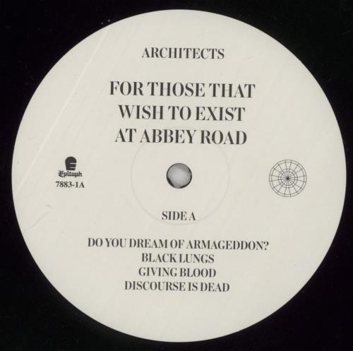 Architects For Those That Wish To Exist At Abbey Road 2-LP vinyl record set (Double LP Album) UK 07C2LFO862910