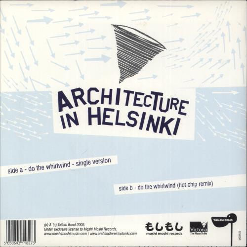 Architecture In Helsinki Do The Whirlwind 7" vinyl single (7 inch record / 45) UK AEK07DO339502