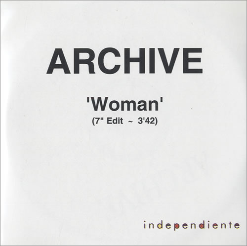 Archive Woman CD-R acetate UK IVECRWO496531