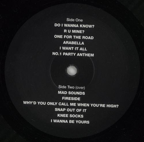 Arctic Monkeys AM - 180gm - EX vinyl LP album (LP record) US MEOLPAM769607