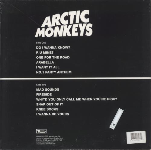 Arctic Monkeys AM - Sealed vinyl LP album (LP record) UK MEOLPAM879328